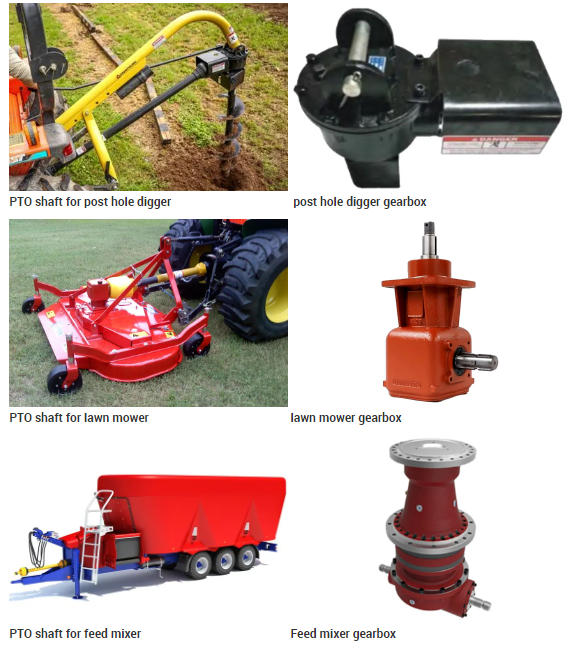 Agricultural Kubota Tractor Parts Driveline CE Cardan Pto Shaft With Wide Angle Yoke Cross Universal Joint Drive
