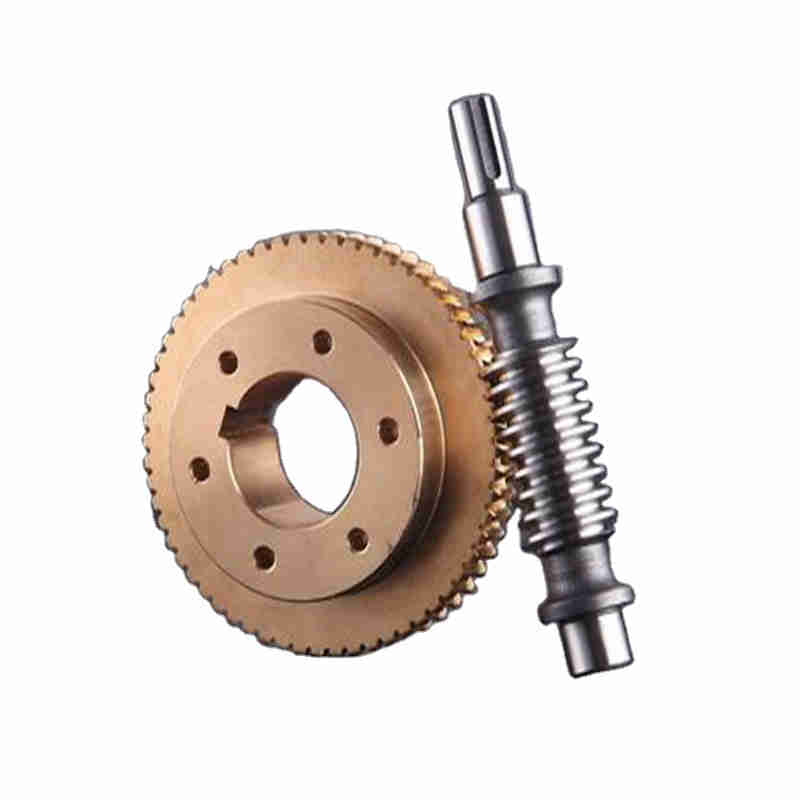 Professional Cheap Worm Precision Reduction Worm Gear Transmission Speed Reducer Copper Worm Gear Wheel and Shaft