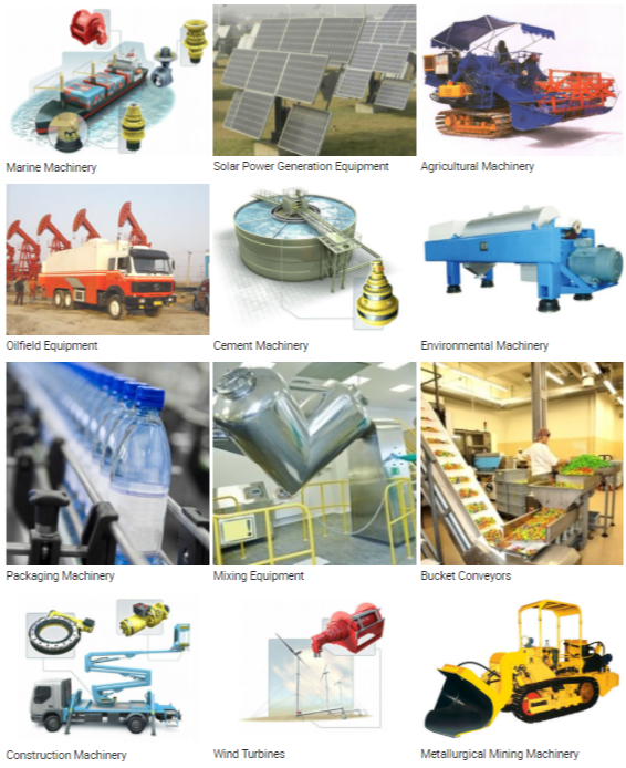 Zero Low Backlash Planetary Gearbox High-precision Servo Motor Swing Wheel Vehicle Track Winch Slewing Drive Reducer